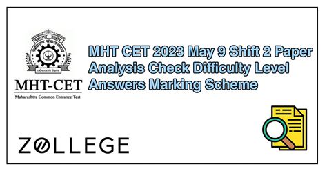 Mht Cet May 9 Shift 2 Answer Key Grade Results Answer Key - Grade Results Answer Key