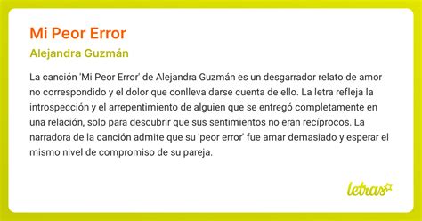 Mi Peor Error Fue Ir A Moloko