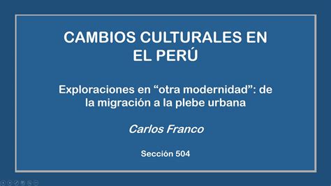 mi sociología: De la migración a la plebe urbana - Blogger