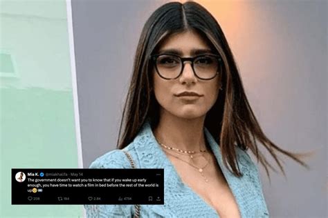 Mia Khalifa Tweet