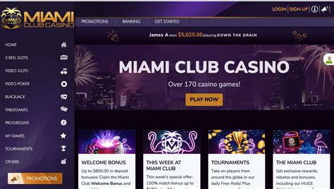 miami club casino new player bonus