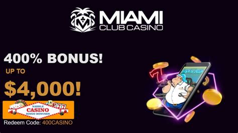 miami club casino welcome bonus