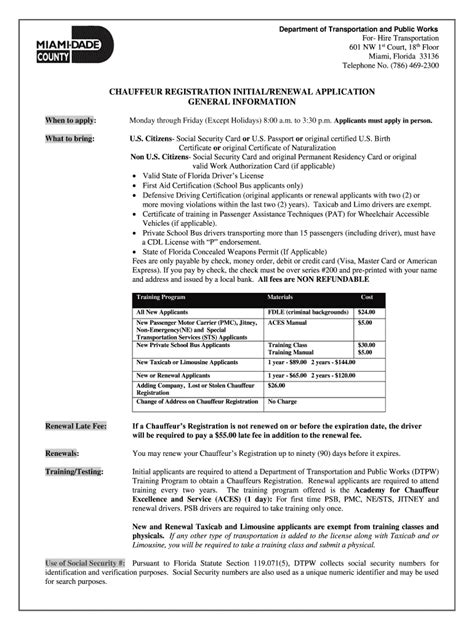 Miami Dade Hack License