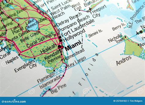 miami florida mapa