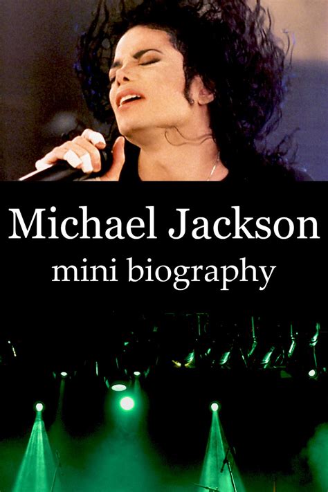 michael jackson mini biography harrieta