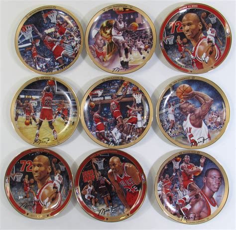 michael jordan biography plates