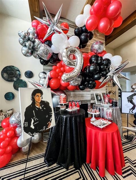 micheal jackson party theme