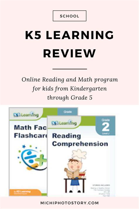 Michi Photostory K5 Learning Review K5 Learning Grade 2 - K5 Learning Grade 2