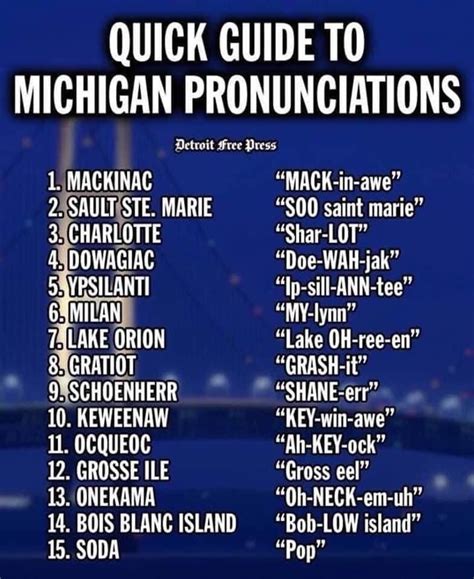 michigan accent