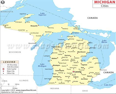 michigan cities