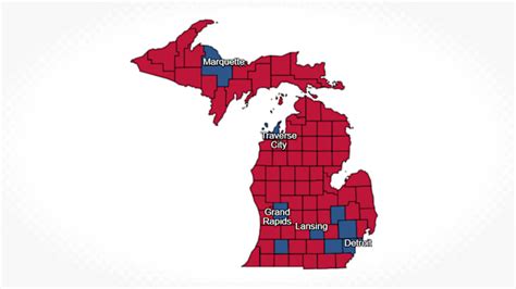 michigan electoral map