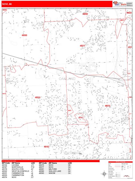 michigan novi zip code