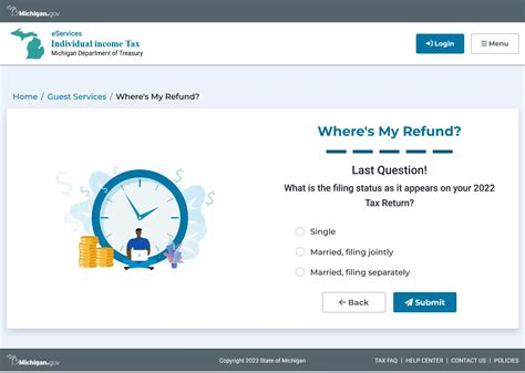 michigan refund