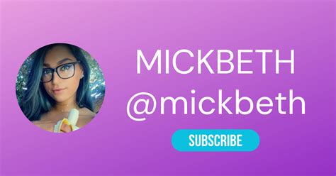 mickbeth nudes