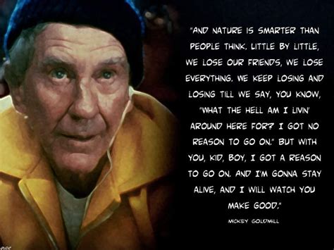 Mickey Goldmill Rocky Quotes