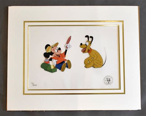 mickey mouse animation cels