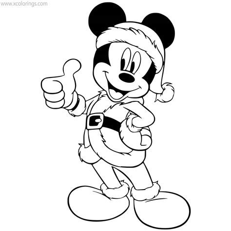 mickey mouse coloring page