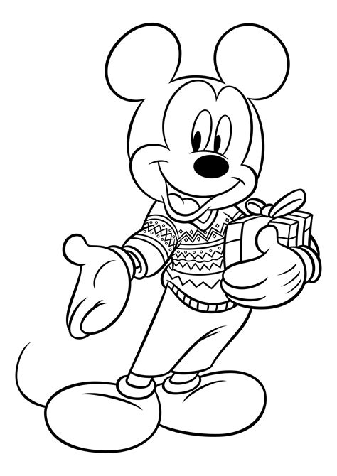 Mickey Para Colorear