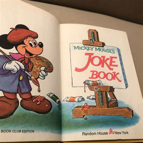 Read Mickey Mouse Joke Book 