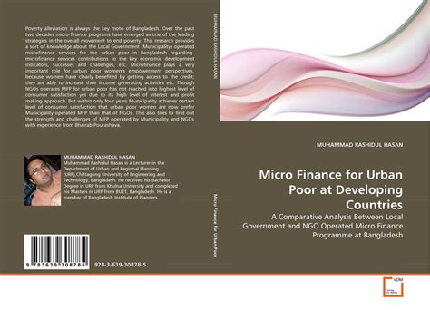 Read Micro Finance For Urban Poor At Developing Countries A Comparative Analysis Between Local Government And Ngo Operated Micro Finance Programme At Bangladesh 