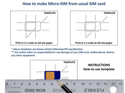 Read Micro Sim Card Template Letter Size Paper 