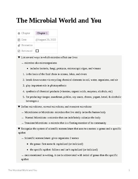 microbial world and you study guide
