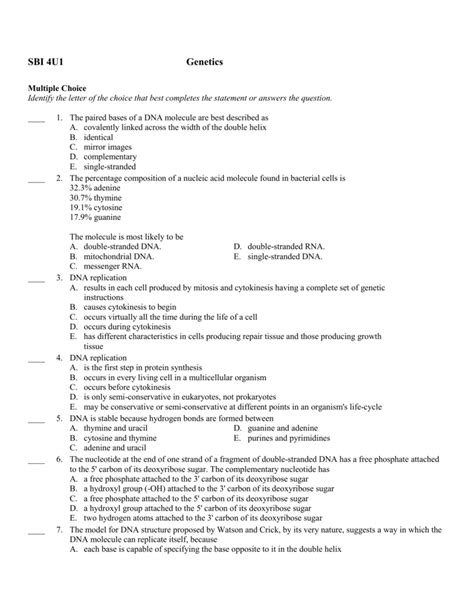 Read Microbial Genetics Multiple Choice Question And Answer 