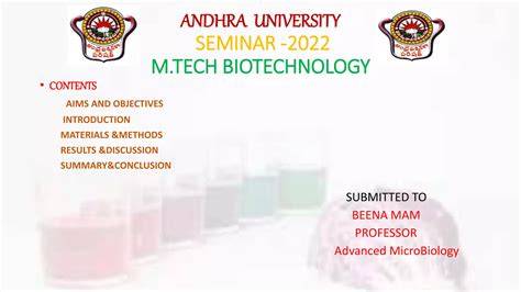 microbiology andhra university