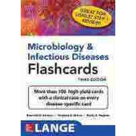 microbiology infectious diseases flashcards third