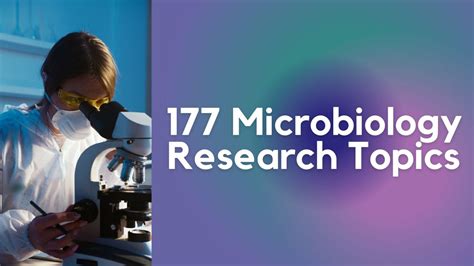 Read Online Microbiology Term Paper Topics 