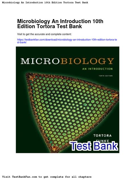 Download Microbiology Tortora 10Th Edition Test Bank 