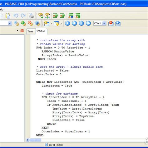 microcode studio compiler c