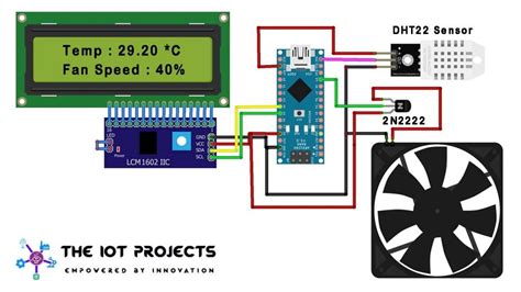 Microcontroller Based Temperature Control Fan Electronicsmaker