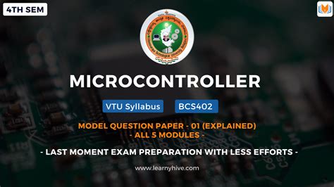Read Microcontroller Model Question Paper For Diploma 