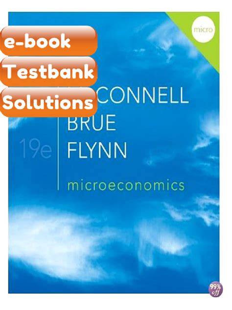 microeconomics 19th edition mcconnell study guide