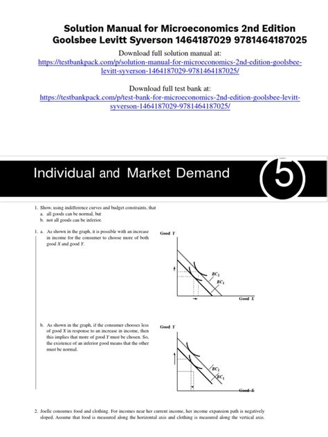 Microeconomics Goolsbee Solutions Pdf