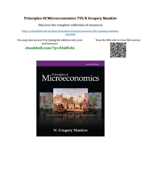 Microeconomics Gregory 7th Edition Answer Key