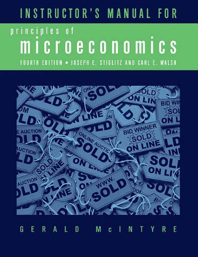 Read Online Microeconomics 4Th Edition Teacher Manual 