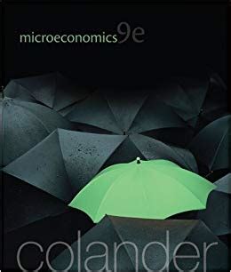 Read Microeconomics David Colander 9Th Edition 
