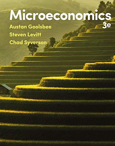 Read Microeconomics Goolsbee Levitt Syverson 