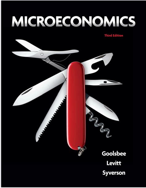 Download Microeconomics Goolsbee Levitt Syverson Solutions 