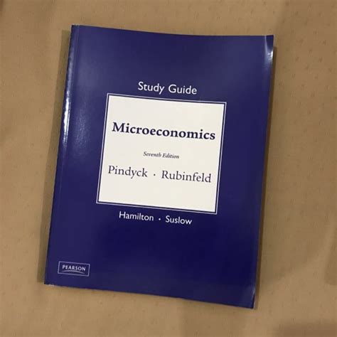 Read Microeconomics Pindyck Study Guide 