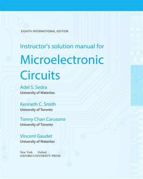 Download Microelectronic Circuits 6E Sedra Smith Solution Manual 