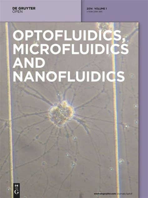 Read Microfluidics And Nanofluidics Journal 