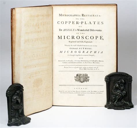 micrographia restaurata or the copper plates of d