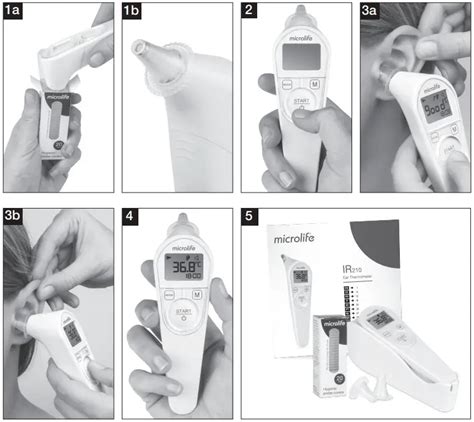 microlife Oorthermometer IR210 Gebruiksaanwijzing