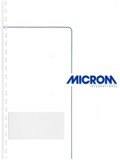 Microm Hm500 Manual