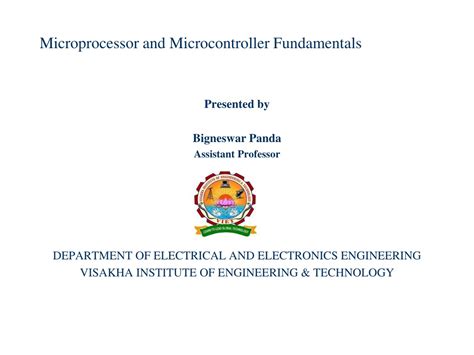 Microprocessor And Microcontroller Fundamentals By William Kleitz