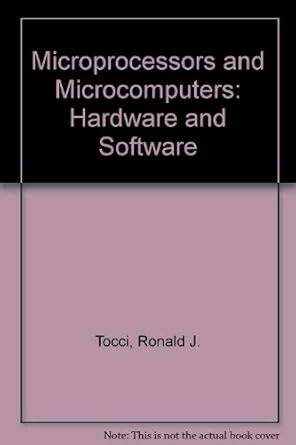 Microprocessors And Microcomputers Tocci
