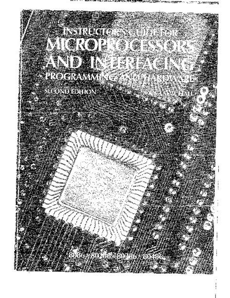 Read Online Microprocessors And Interfacing Programming And Hardware Pdf 